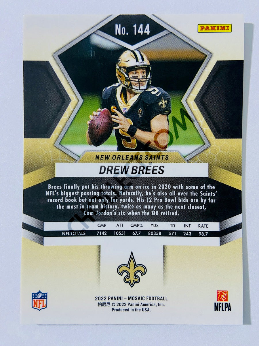 Drew Brees - New Orleans Saints 2022 Panini Mosaic #144