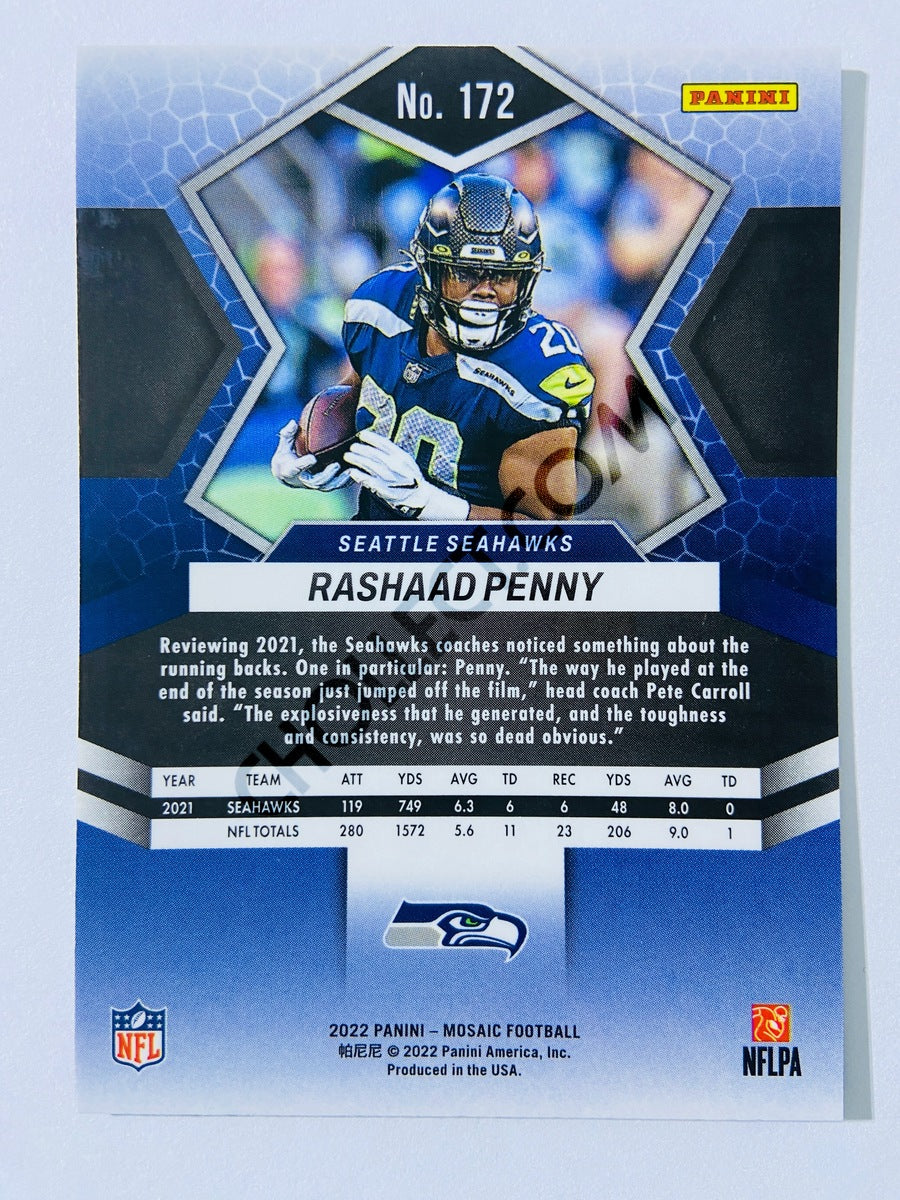 Rashaad Penny - Seattle Seahawks 2022 Panini Mosaic #172