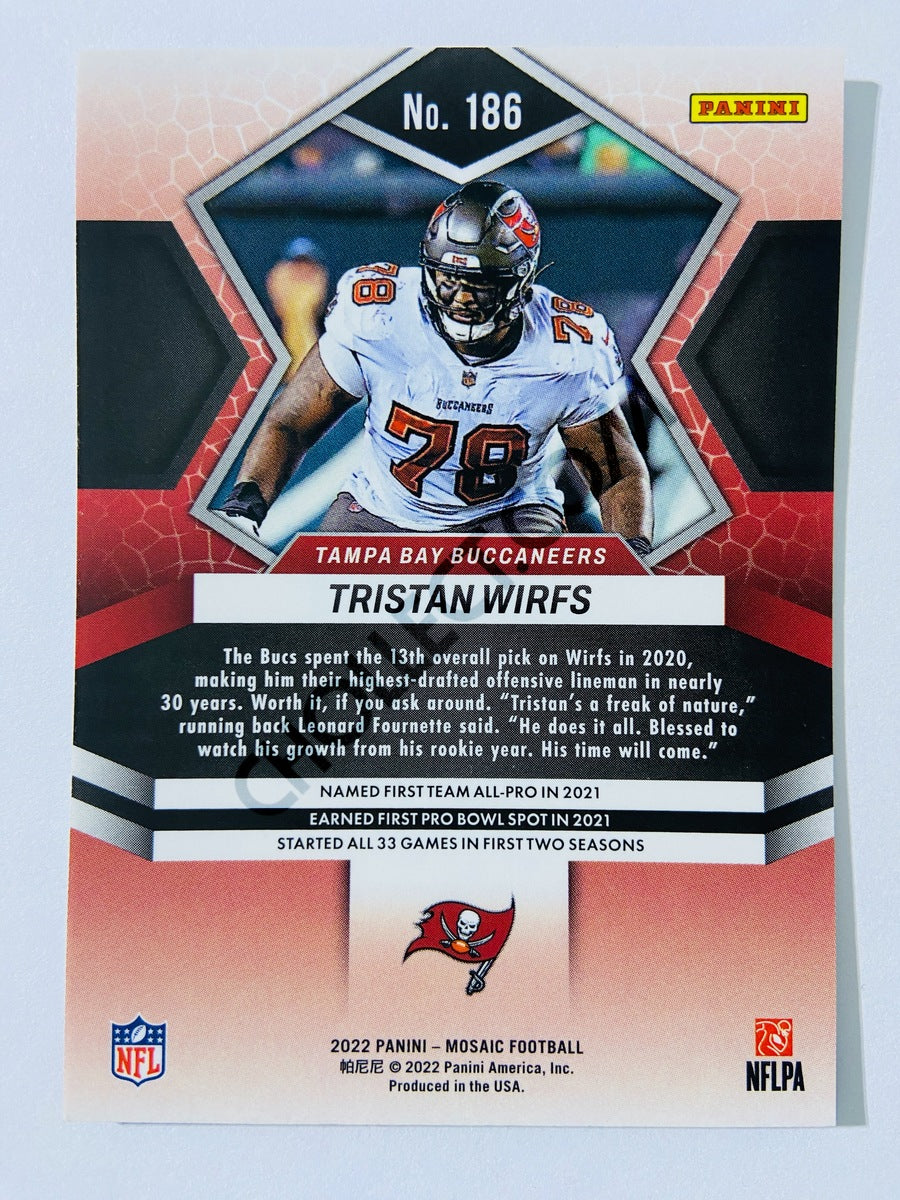 Tristan Wirfs - Tampa Bay Buccaneers 2022 Panini Mosaic #186