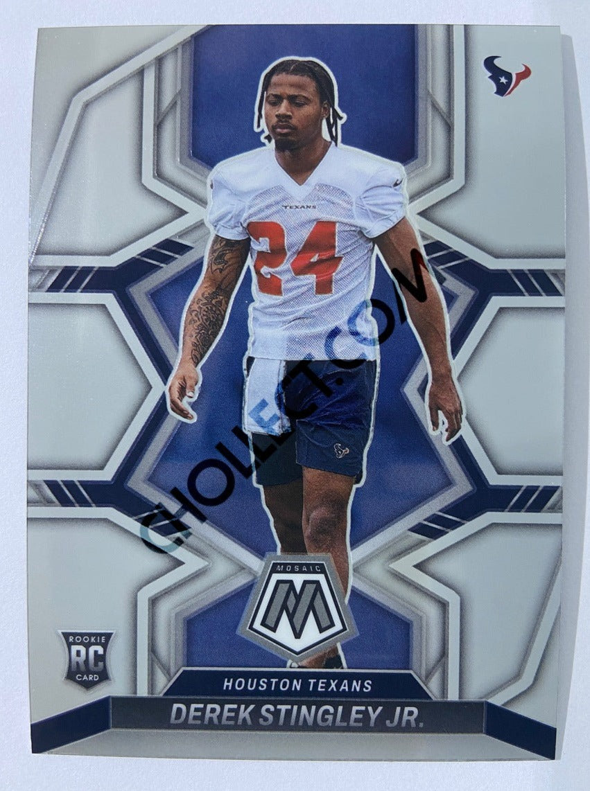 Derek Stingley Jr. - Houston Texans 2022 Panini Mosaic RC Rookie #343
