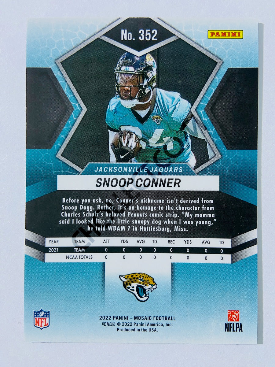 Snoop Conner - Jacksonville Jaguars 2022 Panini Mosaic RC Rookie #352