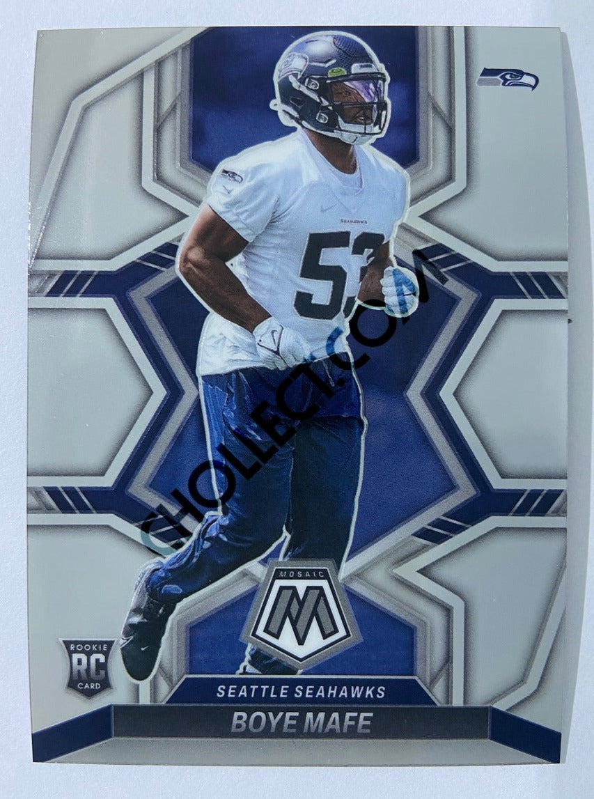Boye Mafe - Seattle Seahawks 2022 Panini Mosaic RC Rookie #385