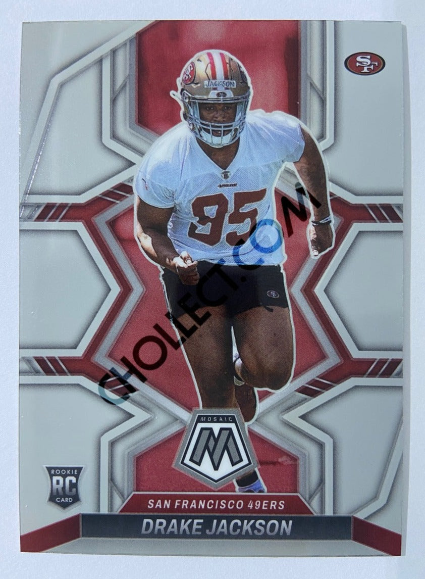 Drake Jackson - San Francisco 49ers 2022 Panini Mosaic RC Rookie #394
