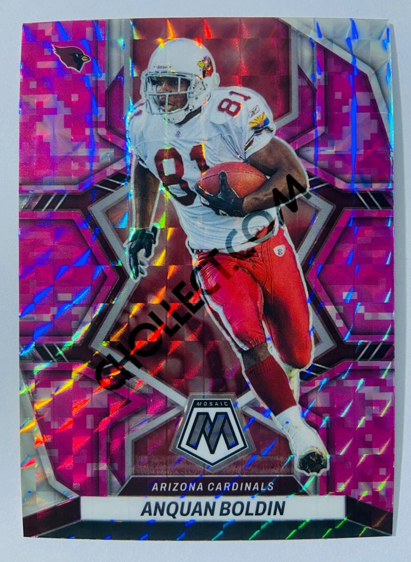 Malcolm Rodriguez Rookie RC Pink Camo Prizm 2022 Mosaic Football