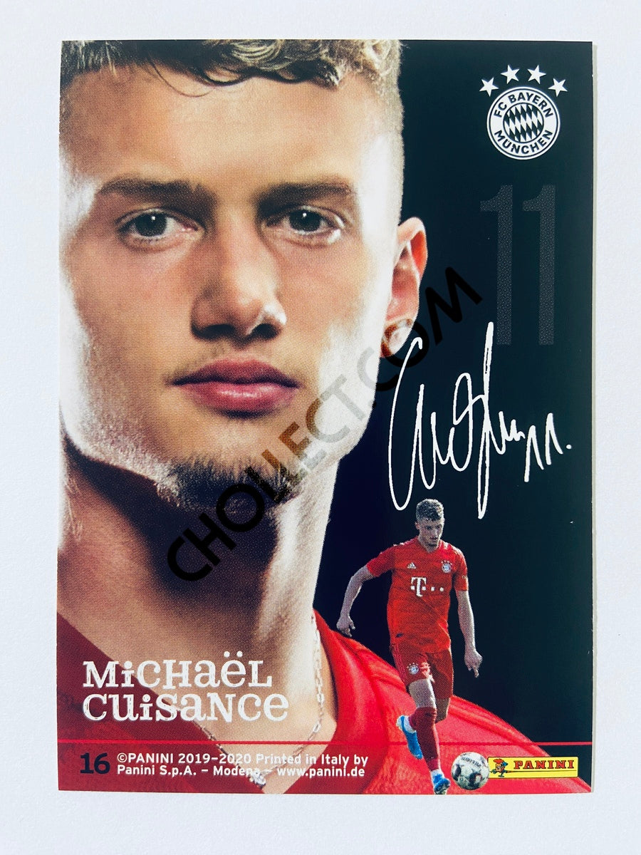 Michael Cuisance – FC Bayern München 2019-20 Panini FC Bayern Official Card Collection #16