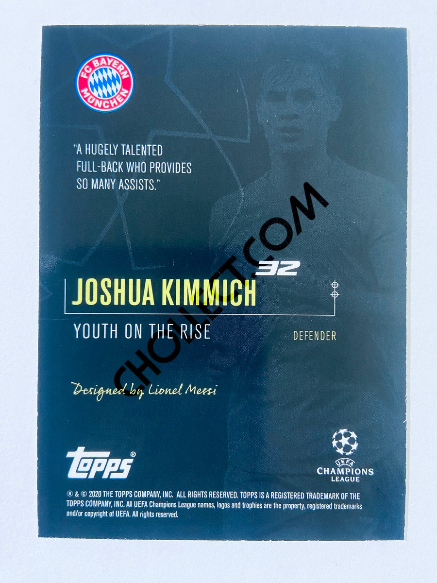 Joshua Kimmich - FC Bayern München 2020 Topps Designed by Messi Youth on the Rise