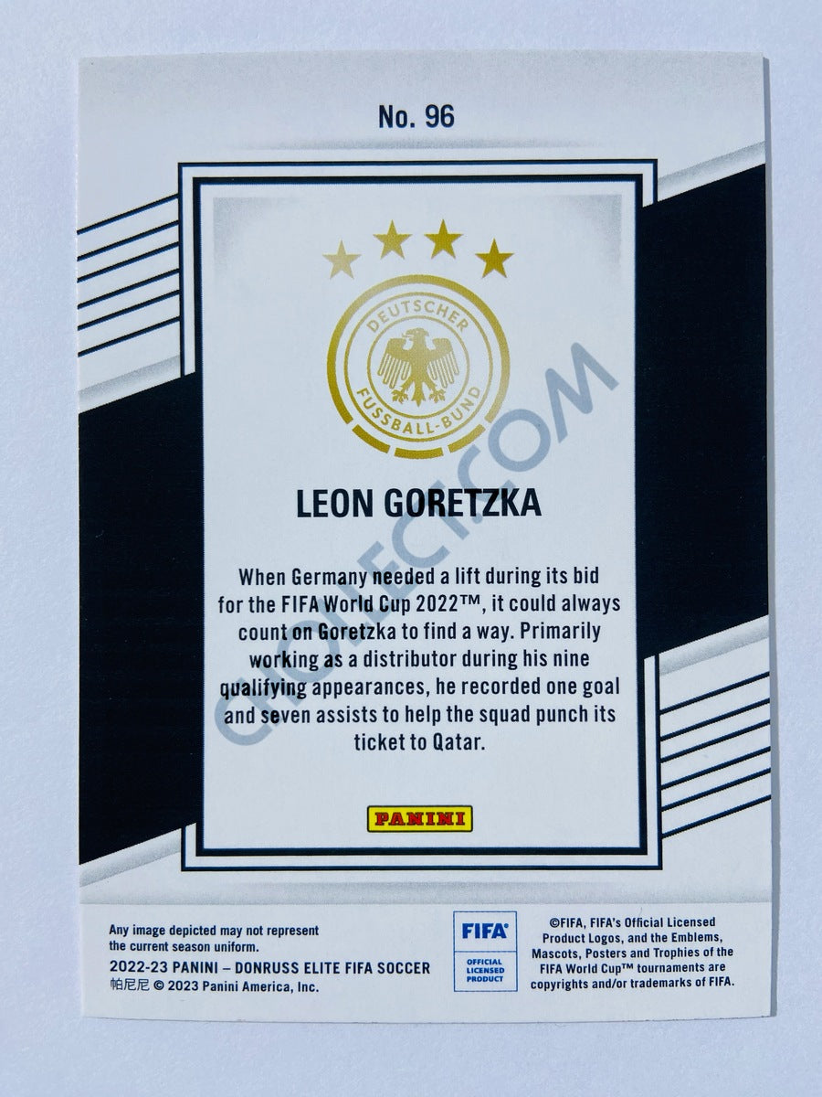 Leon Goretzka - Germany 2022-23 Panini Donruss Elite FIFA #96