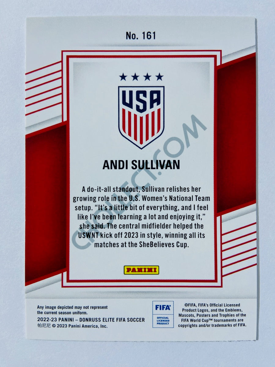 Andi Sullivan - United States 2022-23 Panini Donruss Elite FIFA #161