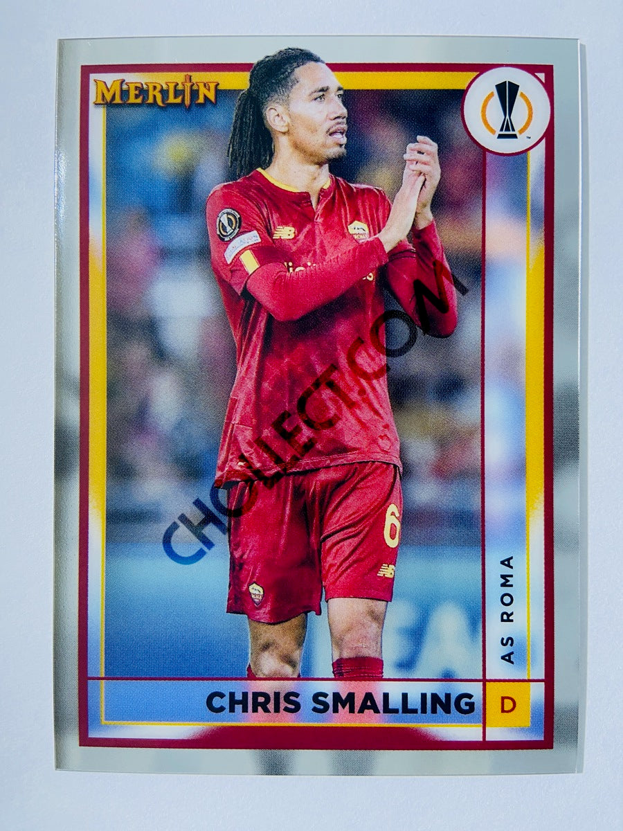 Chris Smalling - AS Roma 2022-23 Topps Merlin Chrome UEFA Club Competitions #25