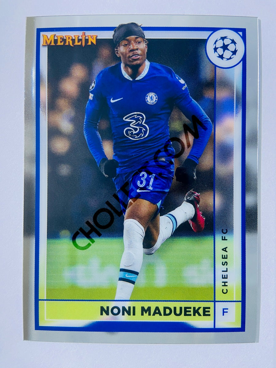 Noni Madueke - Chelsea FC 2022-23 Topps Merlin Chrome UEFA Club Competitions #40