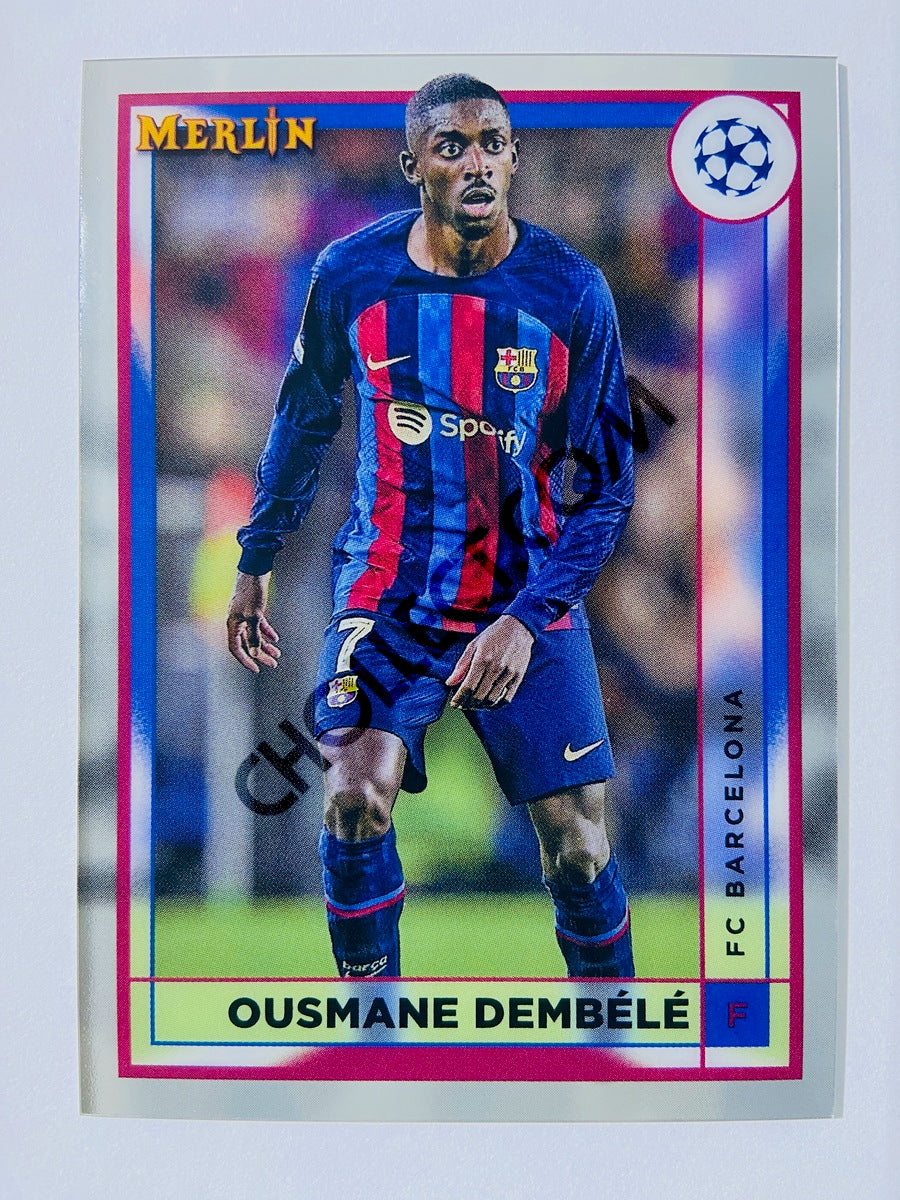 Ousmane Dembélé - FC Barcelona 2022-23 Topps Merlin Chrome UEFA Club Competitions #51