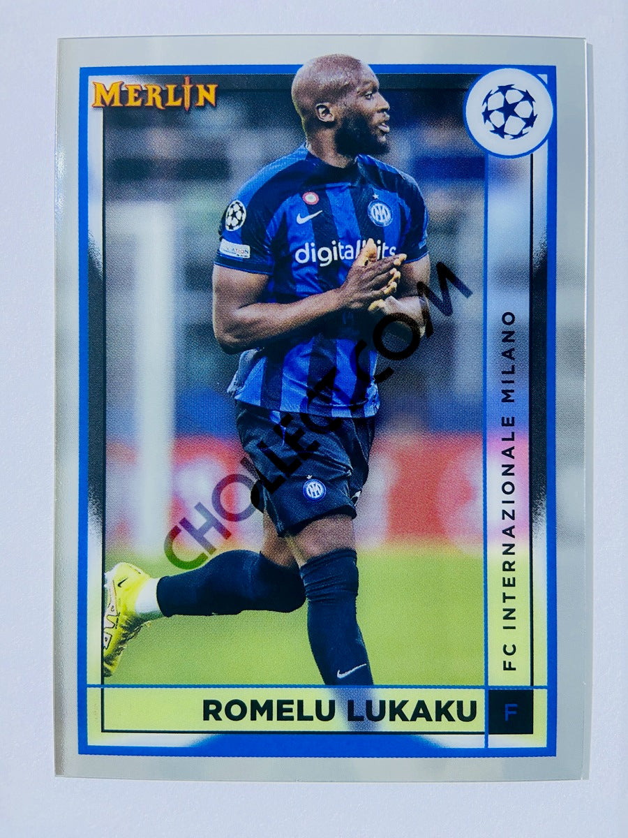 Romelu Lukaku - FC Internazionale Milano 2022-23 Topps Merlin Chrome UEFA Club Competitions #64