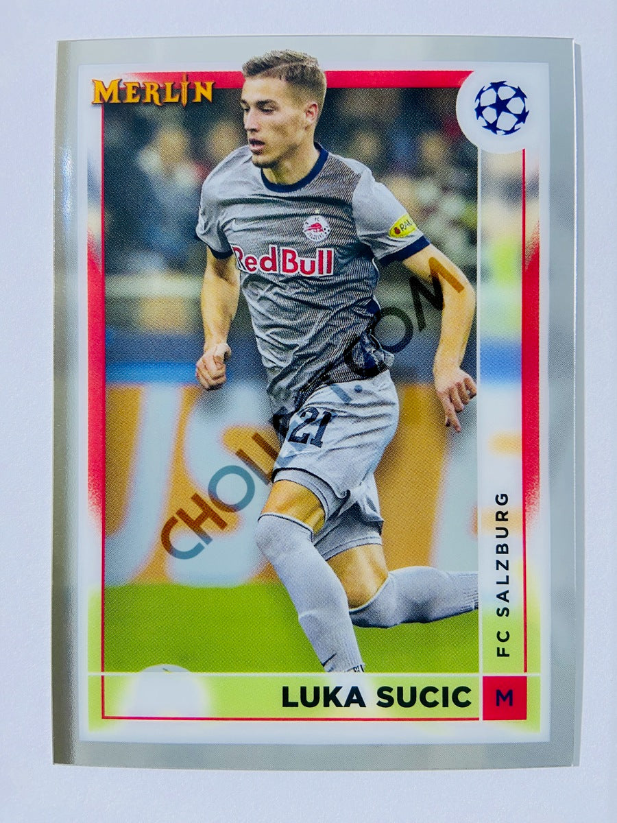 Luka Sucic - FC Salzburg 2022-23 Topps Merlin Chrome UEFA Club Competitions #69