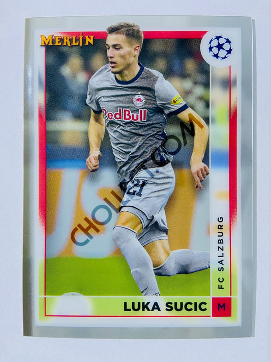 Luka Sucic - FC Salzburg 2022-23 Topps Merlin Chrome UEFA Club Competitions #69