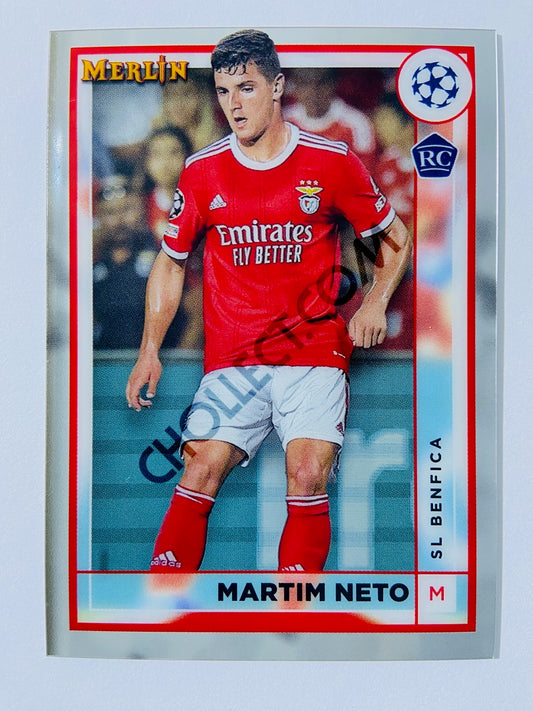 Martim Neto - SL Benfica 2022-23 Topps Merlin Chrome UEFA Club Competitions RC Rookie #144