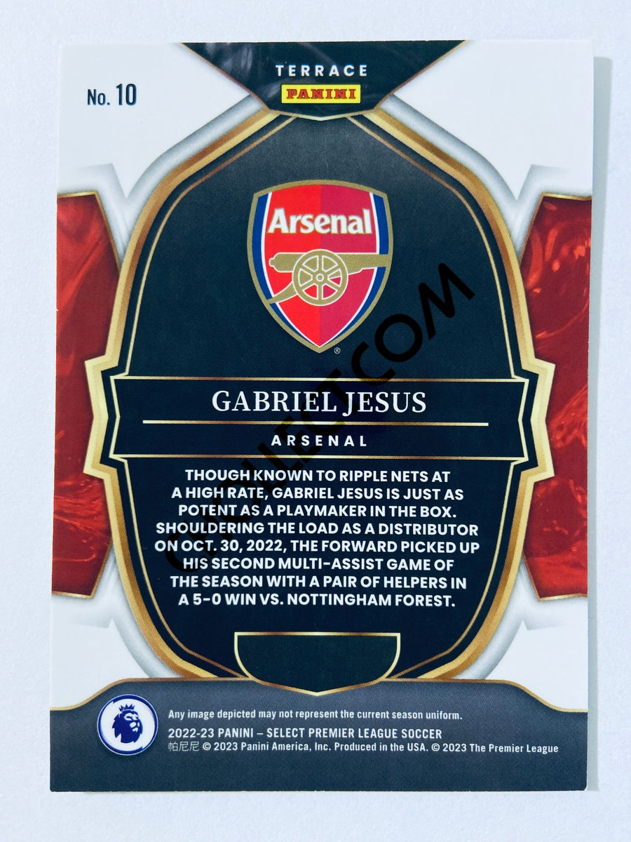 Gabriel Jesus - Arsenal 2022-23 Panini Select Premier League Terrace #10