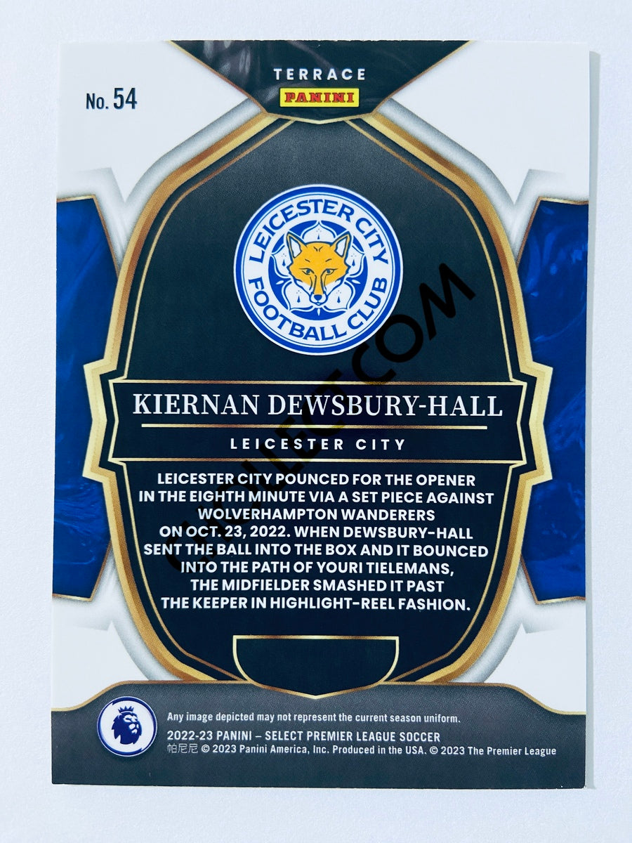 Kiernan Dewsbury-Hall - Leicester City 2022-23 Panini Select Premier League Terrace #54