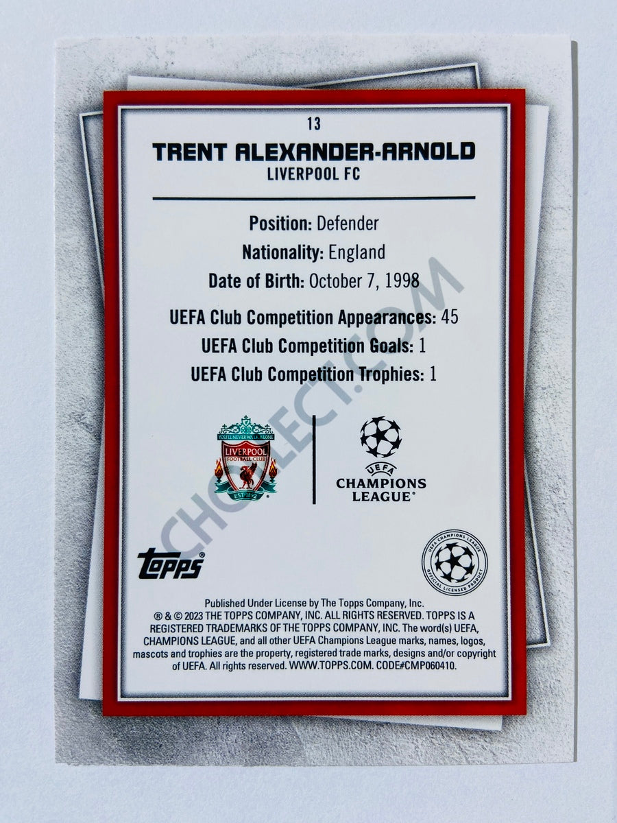 Trent Alexander-Arnold - Liverpool 2022-23 Topps UEFA Superstars #13