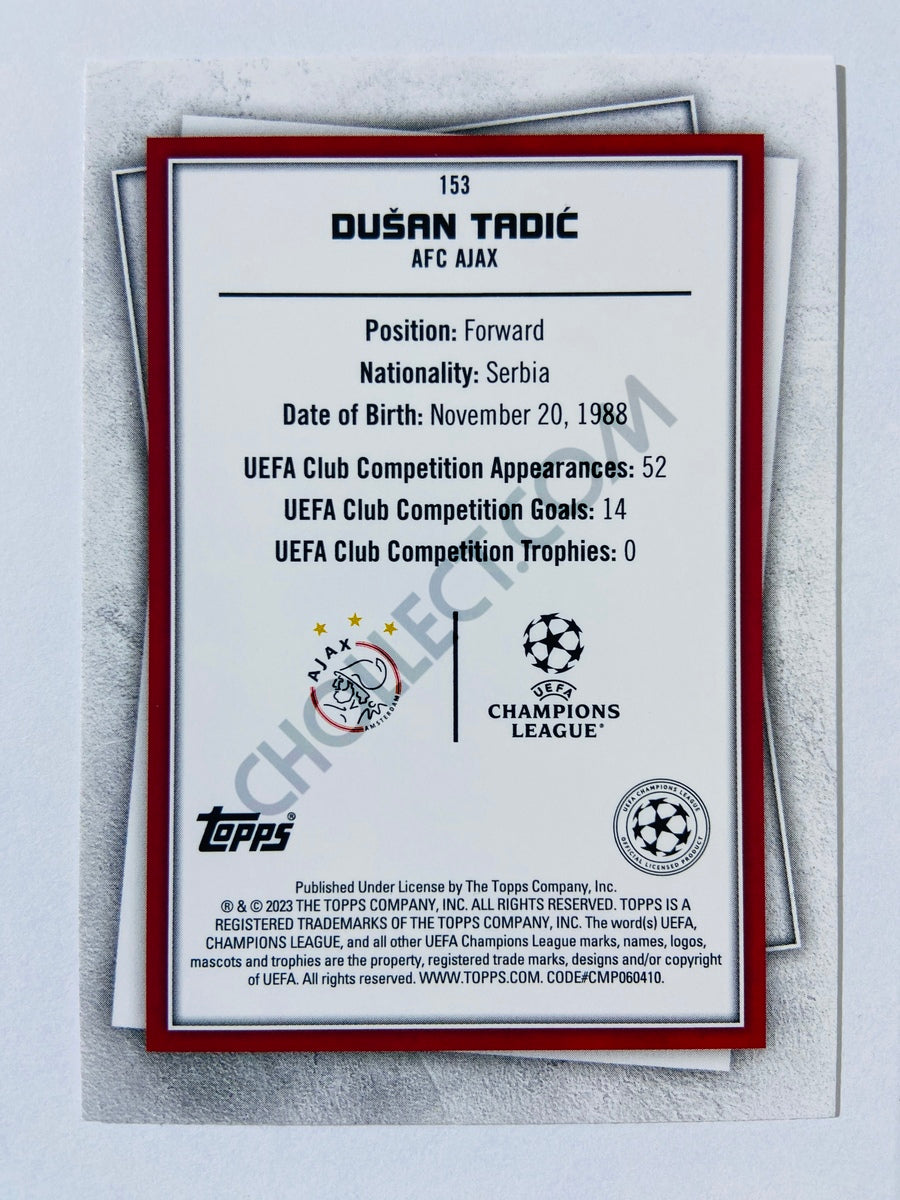 Dušan Tadić - AFC Ajax 2022-23 Topps UEFA Superstars #153