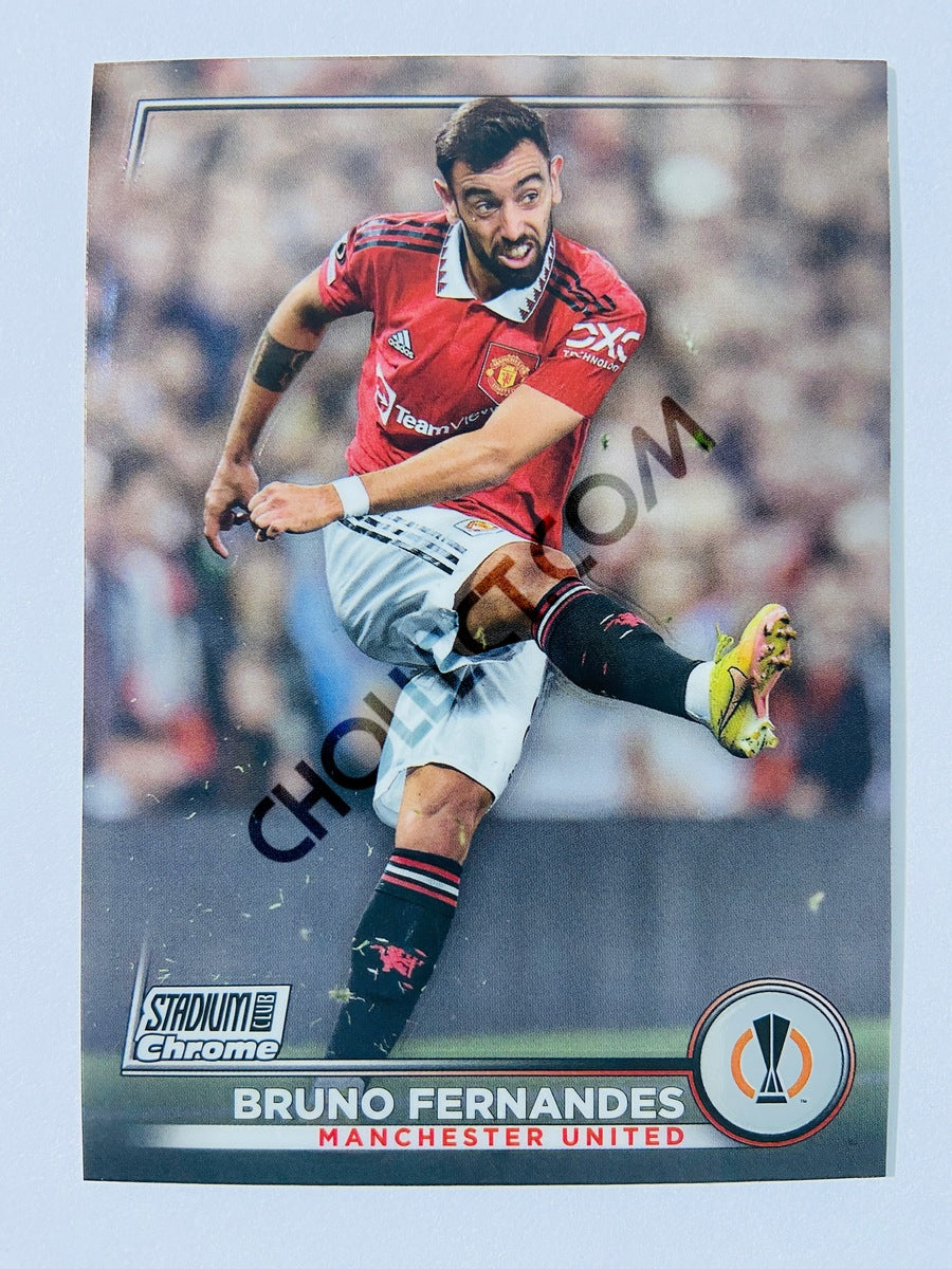 Bruno Fernandes - Manchester United 2022-23 Topps Stadium Club