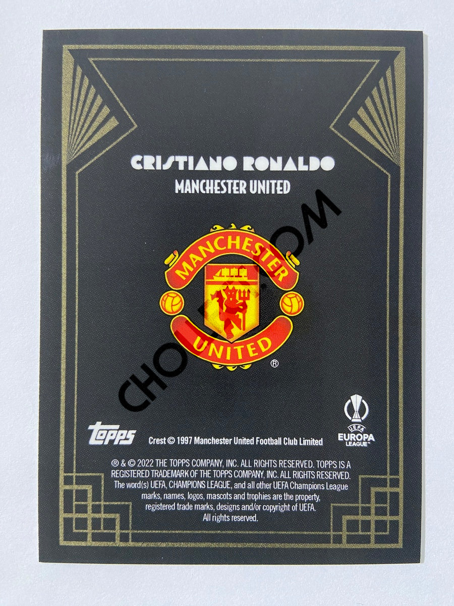 Cristiano Ronaldo - Manchester United 2022 Topps EUFA Golden Great