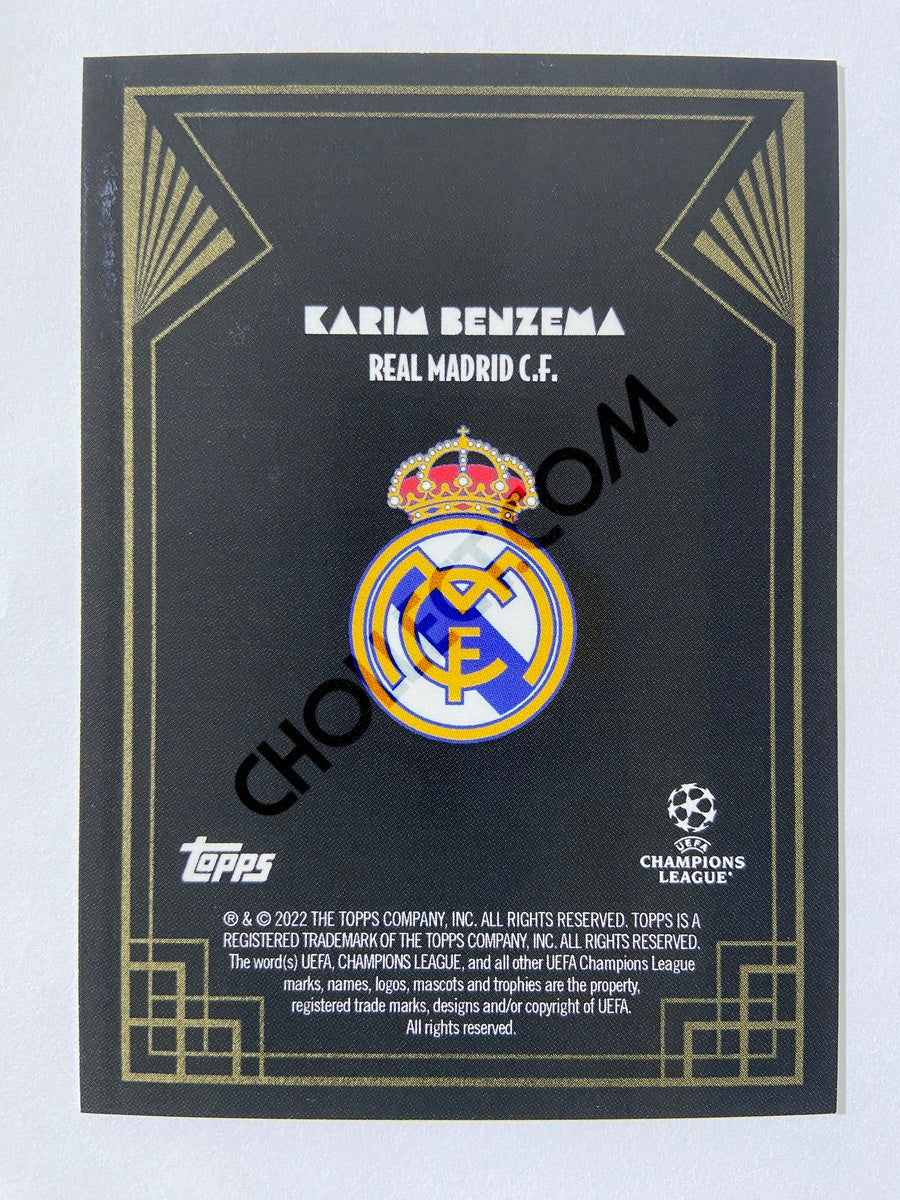 Karim Benzema - Real Madrid 2022 Topps Deco EUFA Golden Great