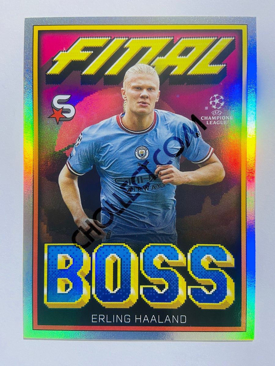 Erling Haaland - Manchester City 2022-23 Topps UEFA Superstars