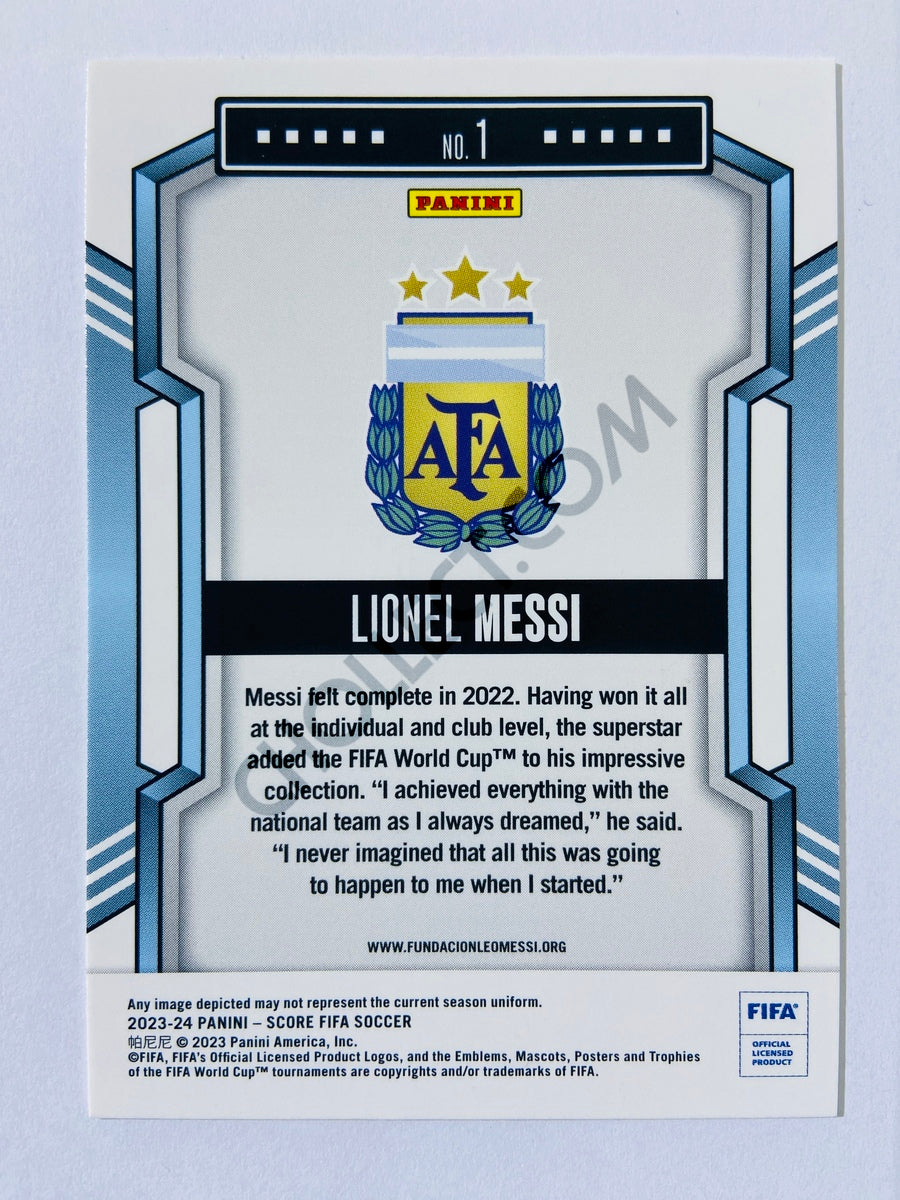 Lionel Messi – Argentina 2023-24 Panini Score FIFA #1