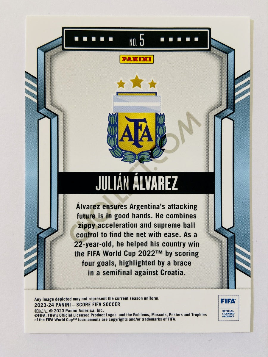 Julian Alvarez - Argentina 2023-24 Panini Score FIFA #5