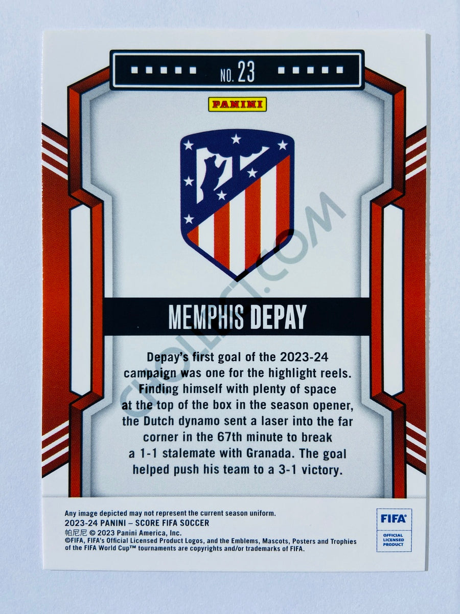 Memphis Depay – Atletico de Madrid 2023-24 Panini Score FIFA #23