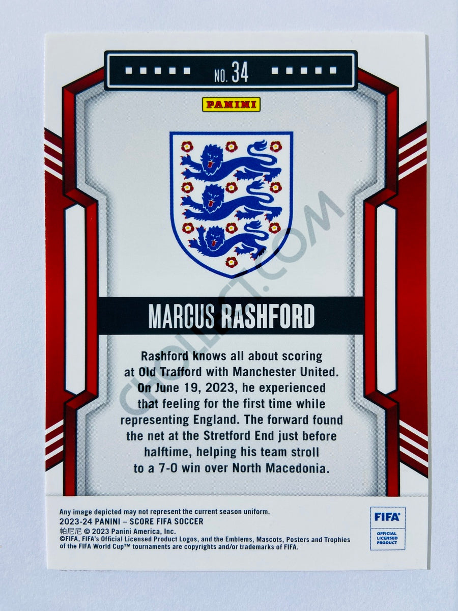 Marcus Rashford – England 2023-24 Panini Score FIFA #34