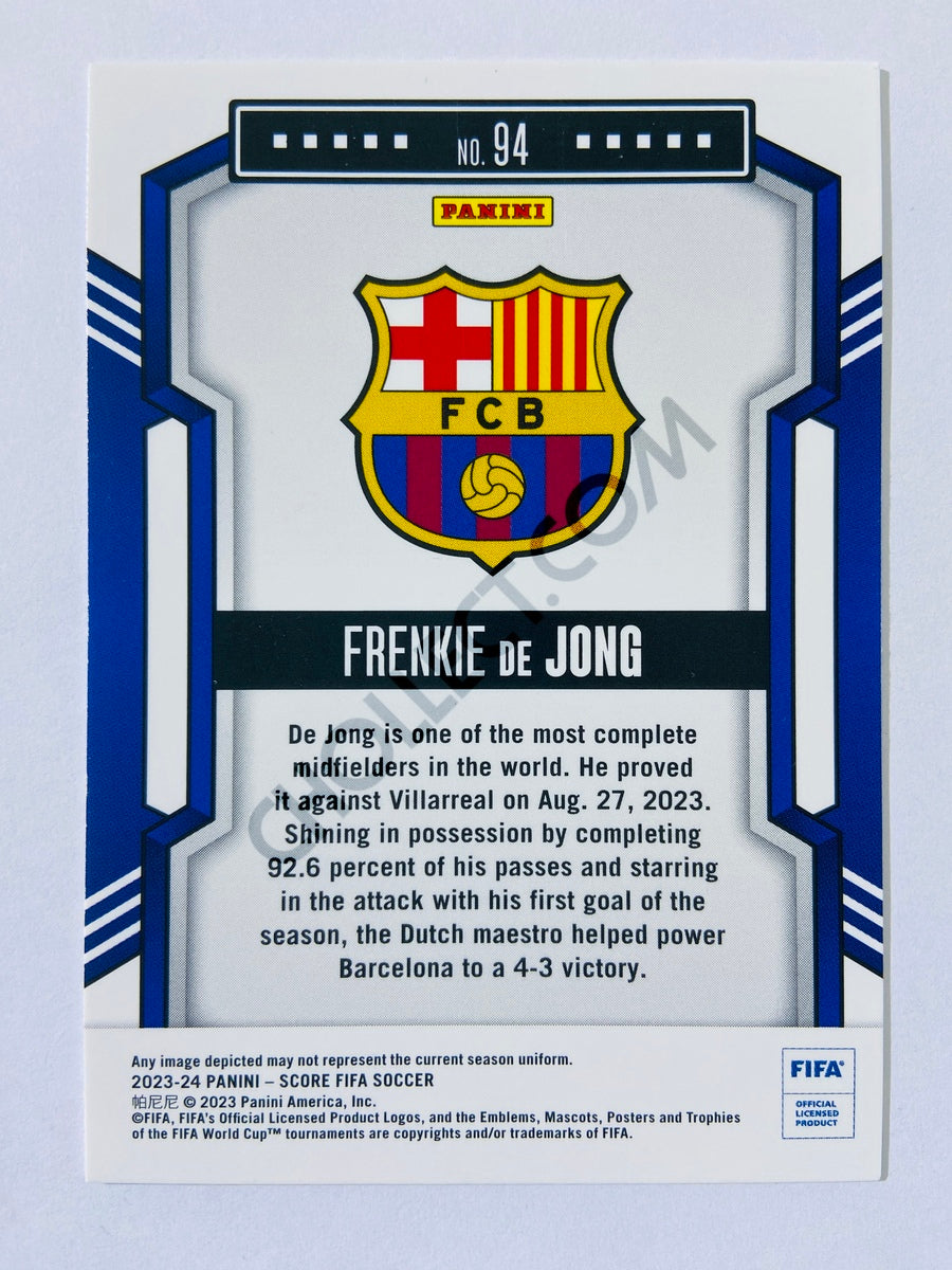 Frenkie de Jong – FC Barcelona 2023-24 Panini Score FIFA #94