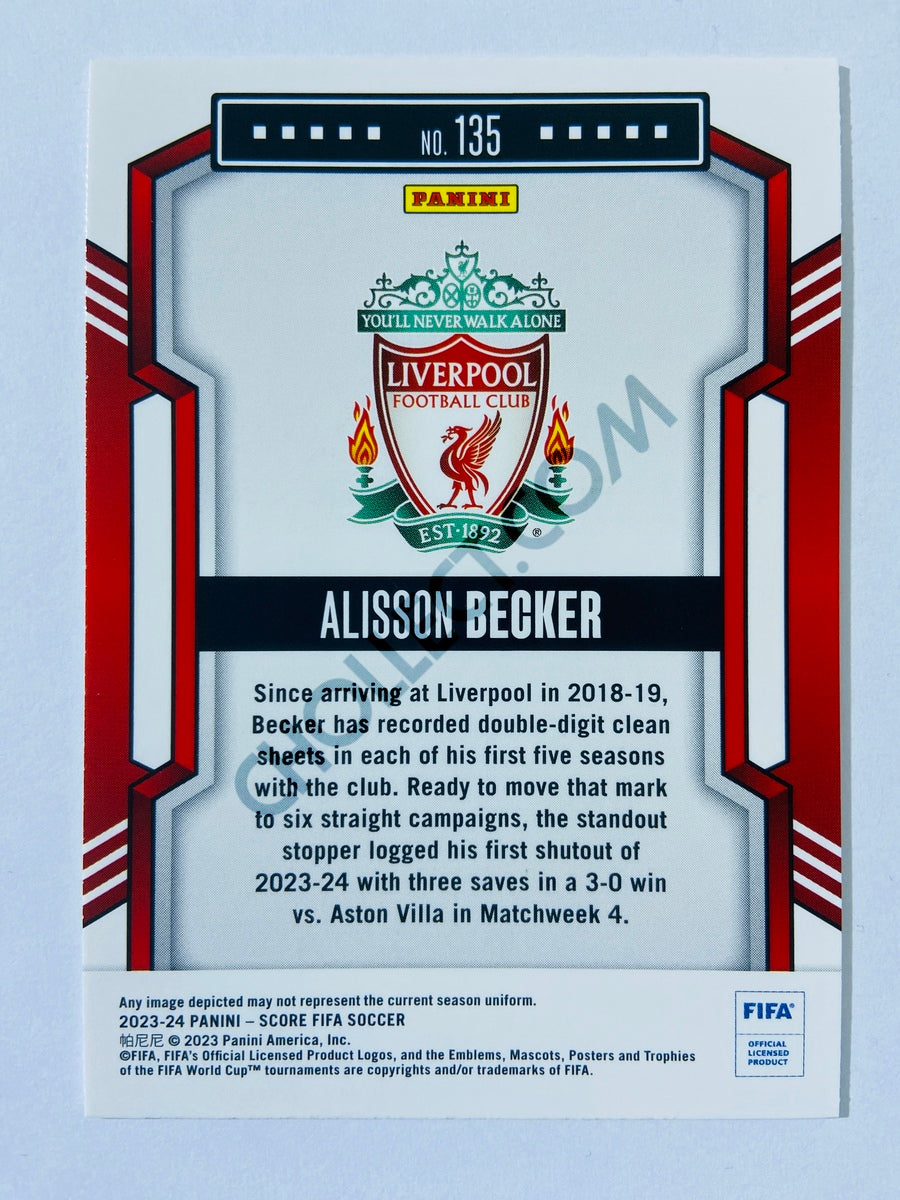 Alisson Becker – Liverpool FC 2023-24 Panini Score FIFA #135