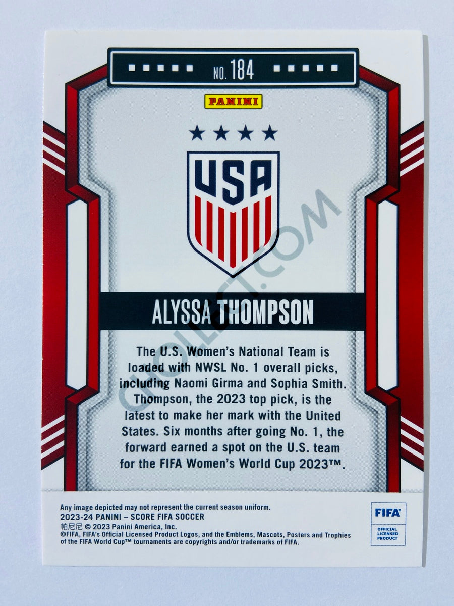 Alyssa Thompson – United States 2023-24 Panini Score FIFA #184