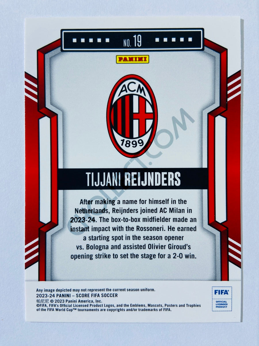 Tijjani Reijnders – AC Milan 2023-24 Panini Score FIFA RC Rookie #19