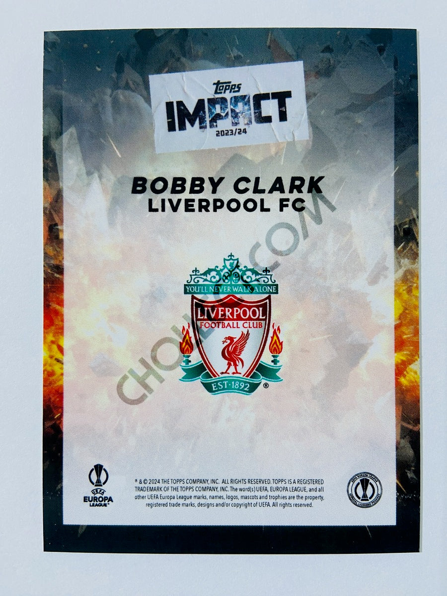 Bobby Clark - Liverpool FC 2023-24 Topps Impact