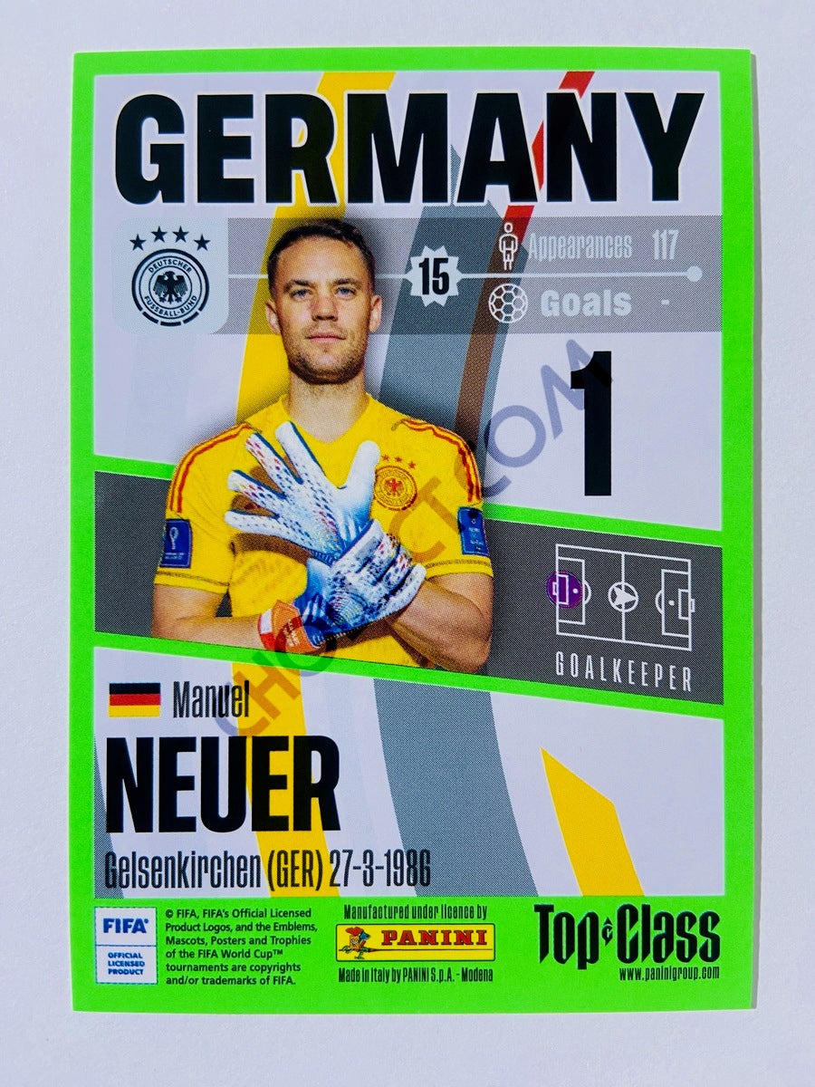 Manuel Neuer - Germany 2023 Panini Top Class #5