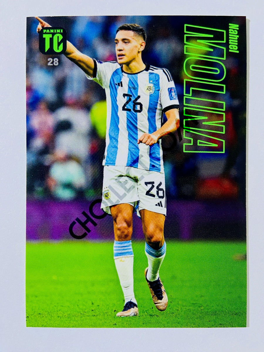  2022 Prizm Mauhel Molina Argentina Rookie Soccer Card