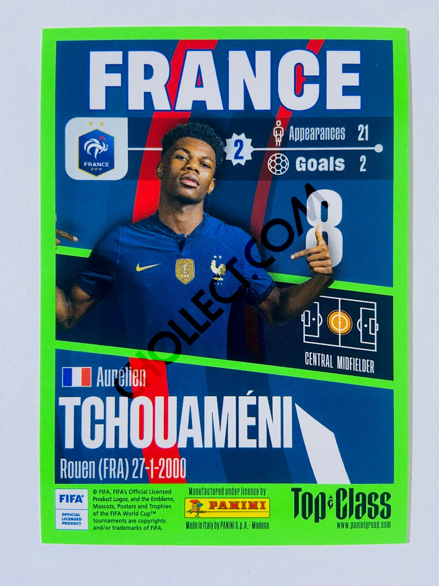 Aurelien Tchouameni - France 2023 Panini Top Class #49