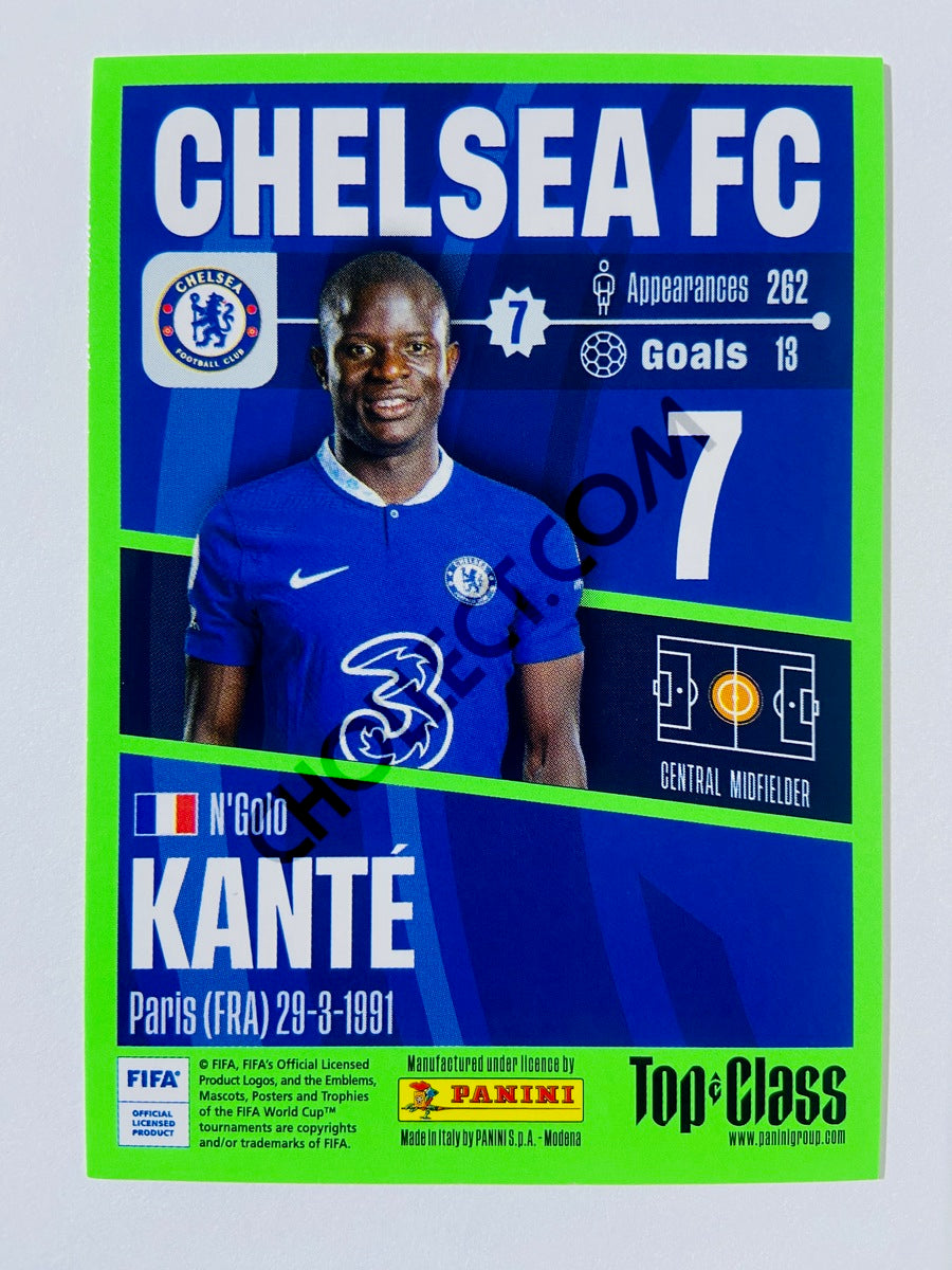 N’Golo Kante - Chelsea FC 2023 Panini Top Class #53