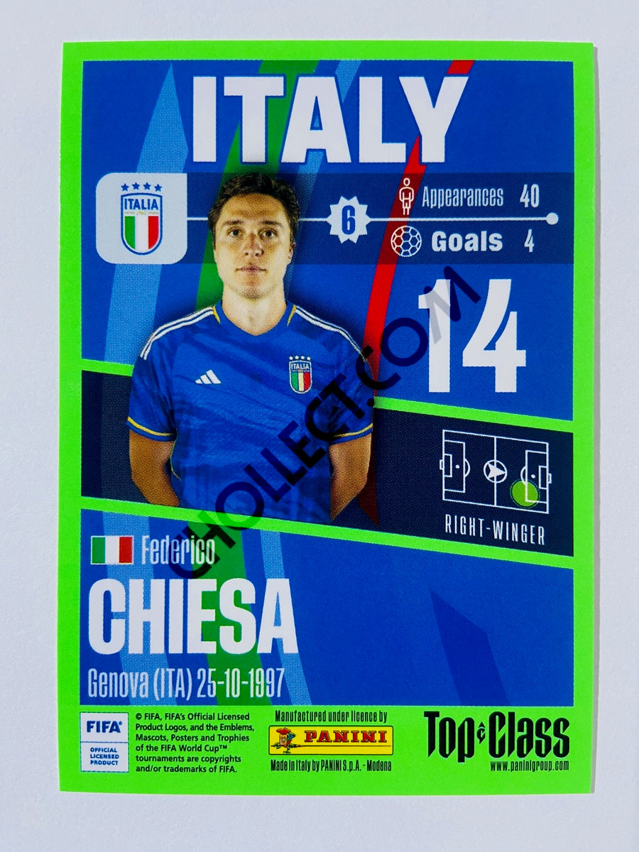 Federico Chiesa - Italy 2023 Panini Top Class #91