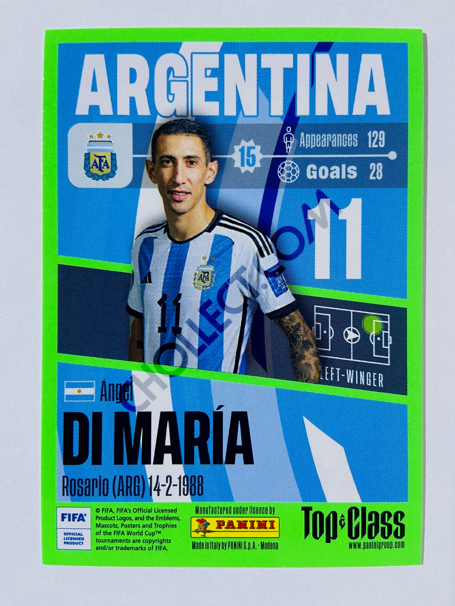 Angel Di Maria - Argentina 2023 Panini Top Class #100