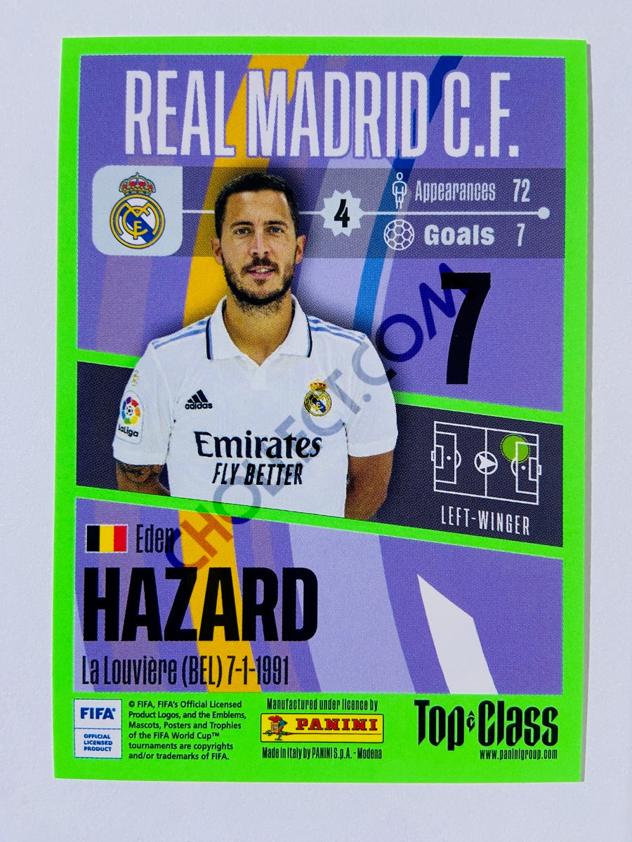 Eden Hazard - Real Madrid C.F. 2023 Panini Top Class #114