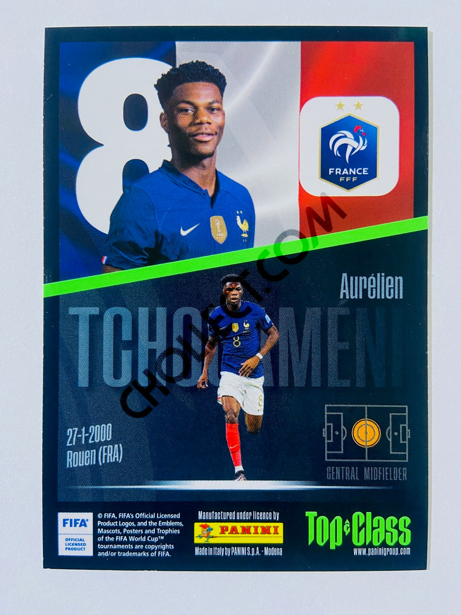 Aurelien Tchouameni - France 2023 Panini Top Class Holo Giants