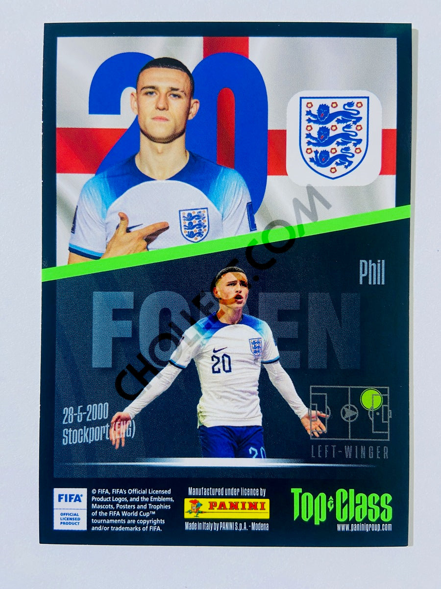 Phil Foden - England 2023 Panini Top Class Holo Giants