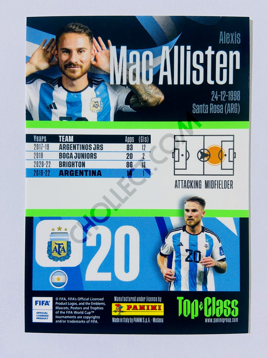 Alexis Mac Allister - Argentina 2023 Panini Top Class New Sensation #251