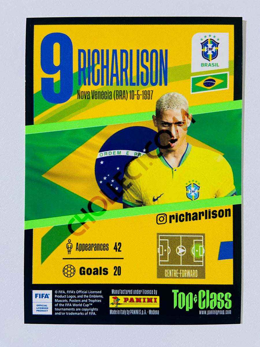 Richarlison - Brazil 2023 Panini Top Class Rainbow Master #203
