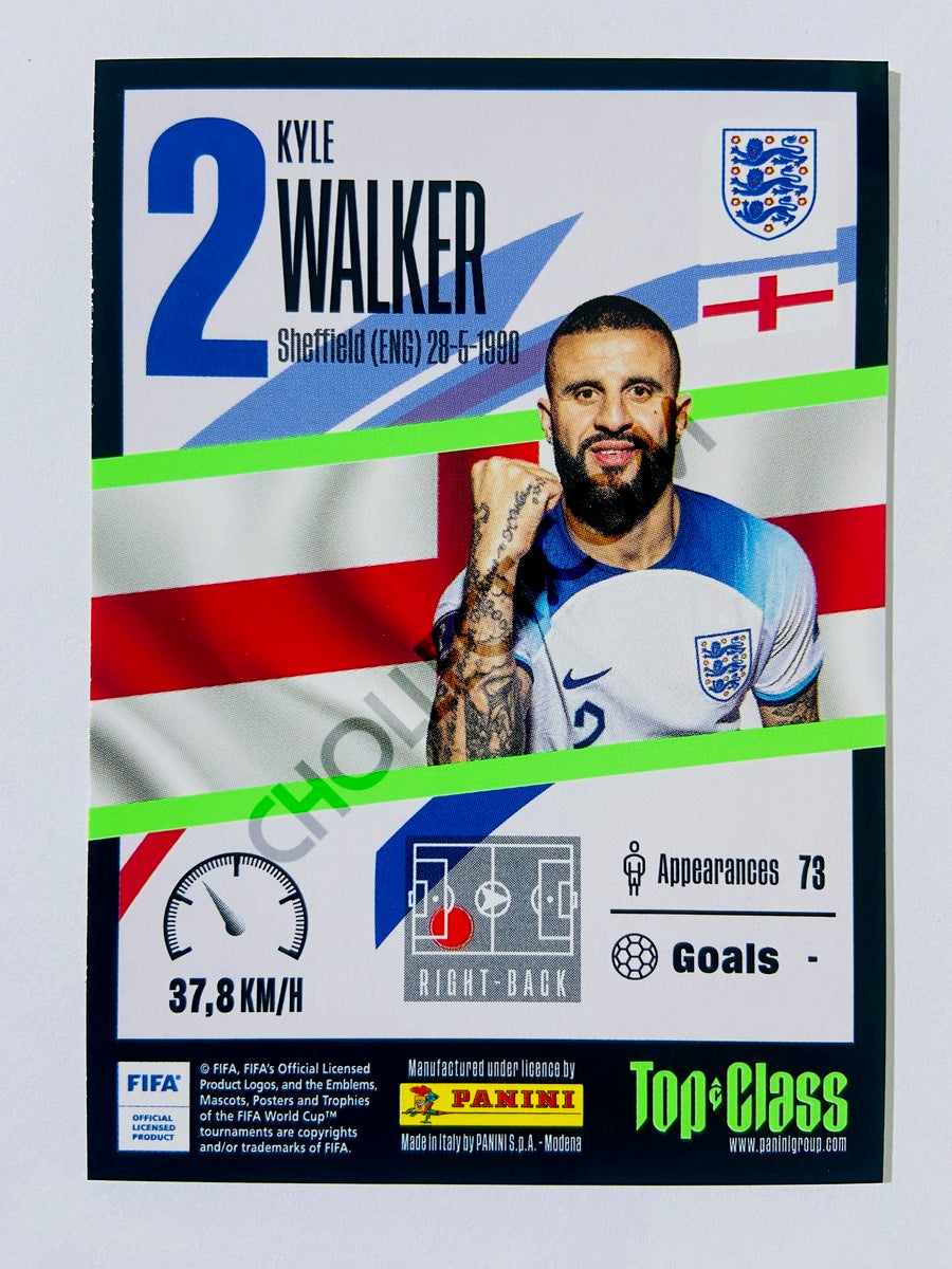 Kyle Walker - England 2023 Panini Top Class Supersonic #140