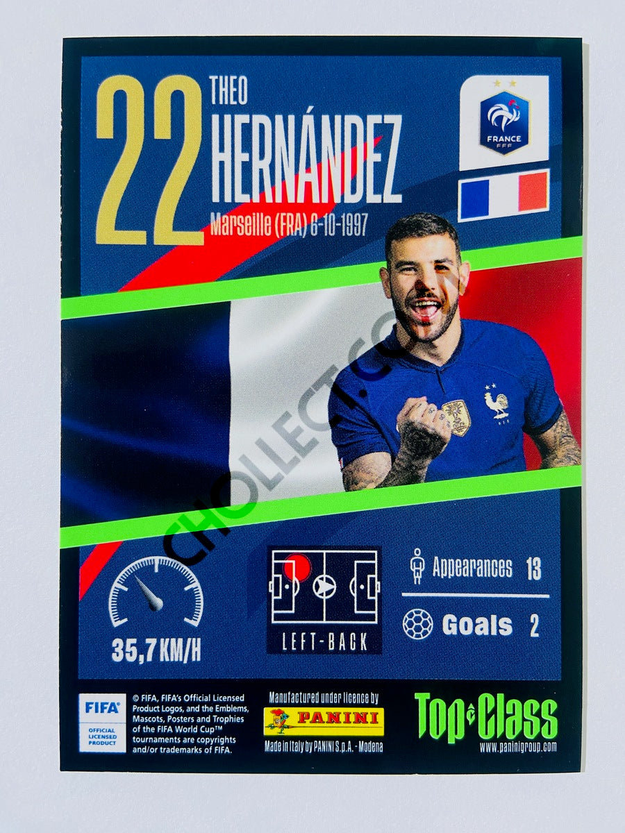 Theo Hernandez - France 2023 Panini Top Class Supersonic #142