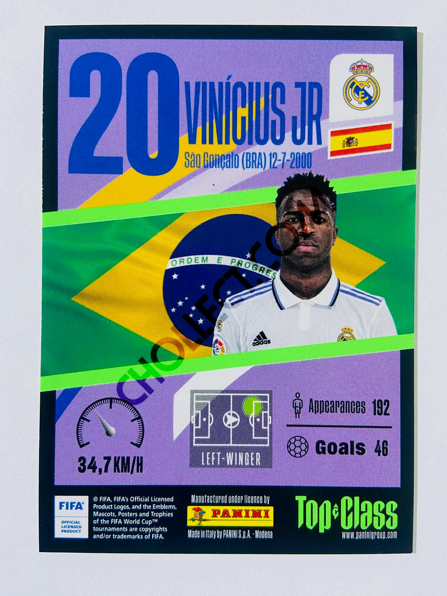 Vinicius Jr - Real Madrid C.F. 2023 Panini Top Class Supersonic #157